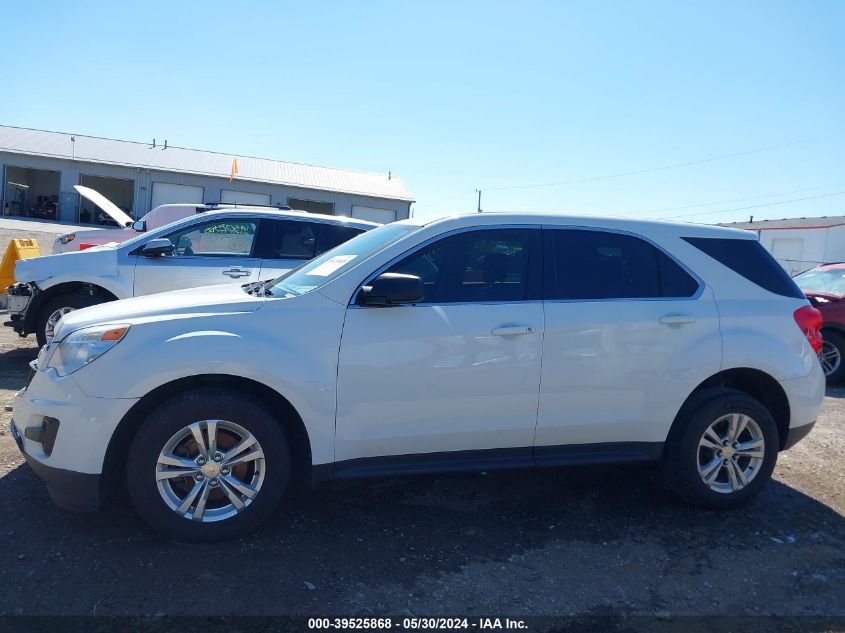 2012 Chevrolet Equinox Ls VIN: 2GNALBEK1C1166058 Lot: 39525868