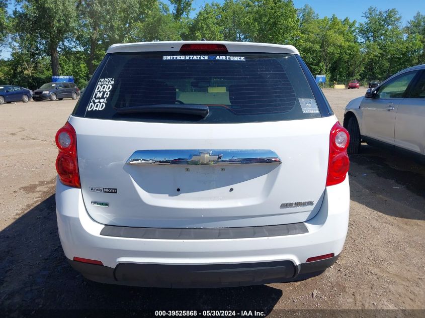 2012 Chevrolet Equinox Ls VIN: 2GNALBEK1C1166058 Lot: 39525868