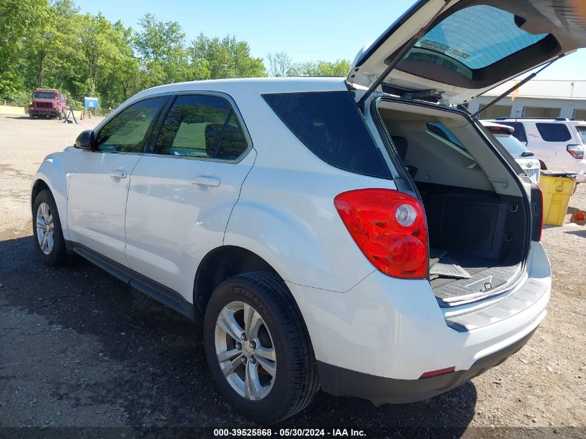 2012 Chevrolet Equinox Ls VIN: 2GNALBEK1C1166058 Lot: 39525868