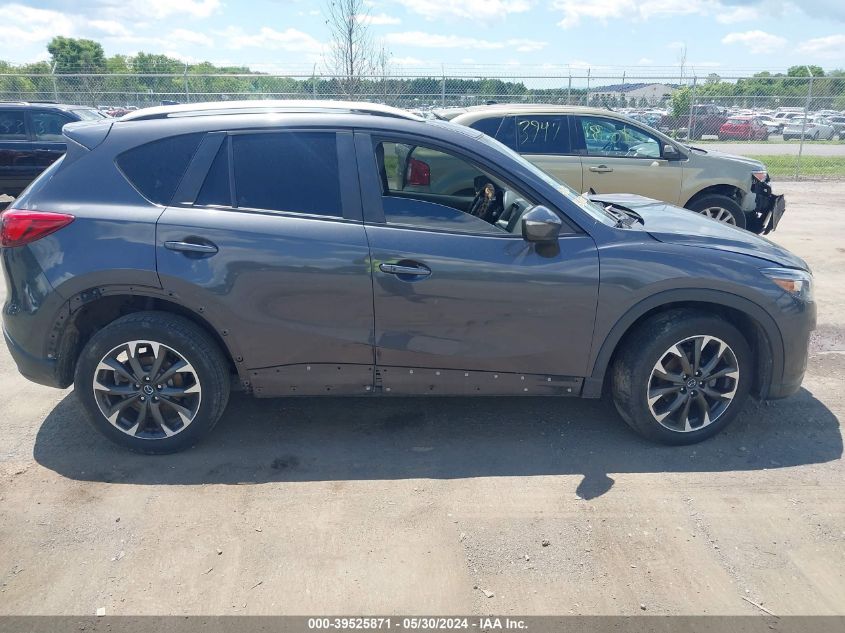 2016 Mazda Cx-5 Grand Touring VIN: JM3KE4DY0G0700023 Lot: 39525871