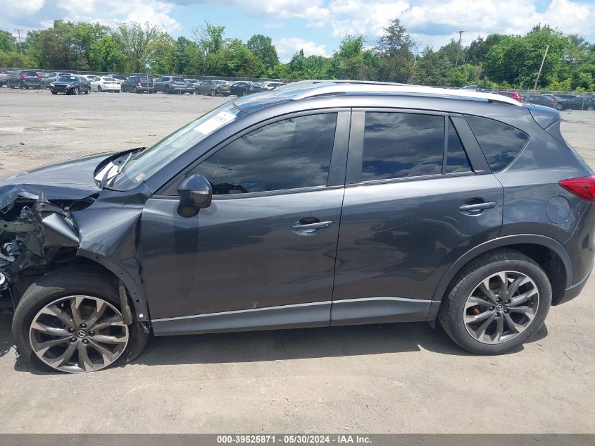 2016 Mazda Cx-5 Grand Touring VIN: JM3KE4DY0G0700023 Lot: 39525871