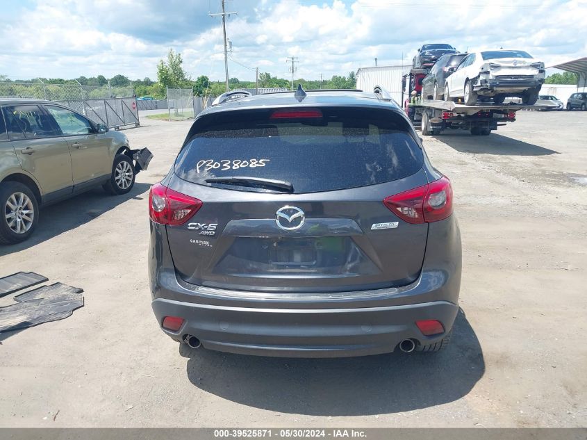 2016 Mazda Cx-5 Grand Touring VIN: JM3KE4DY0G0700023 Lot: 39525871
