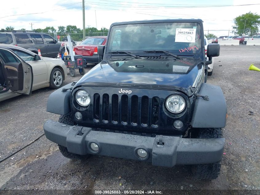 2016 Jeep Wrangler Unlimited Sport VIN: 1C4BJWDG1GL124044 Lot: 39525883