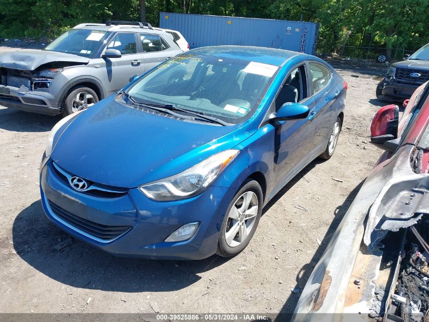 2013 Hyundai Elantra Gls/Limited VIN: KMHDH4AEXDU012016 Lot: 39525886