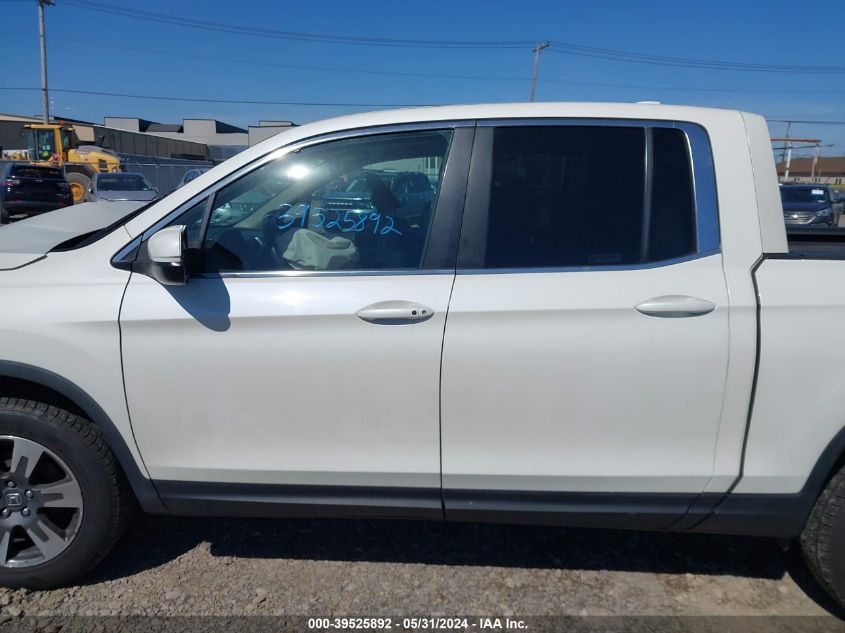 2017 Honda Ridgeline Rtl VIN: 5FPYK3F56HB021814 Lot: 39525892