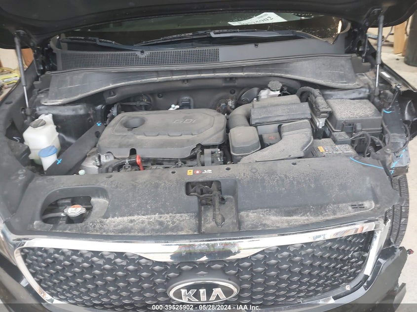 2018 Kia Sorento 2.4L Lx VIN: 5XYPGDA3XJG425280 Lot: 39525902
