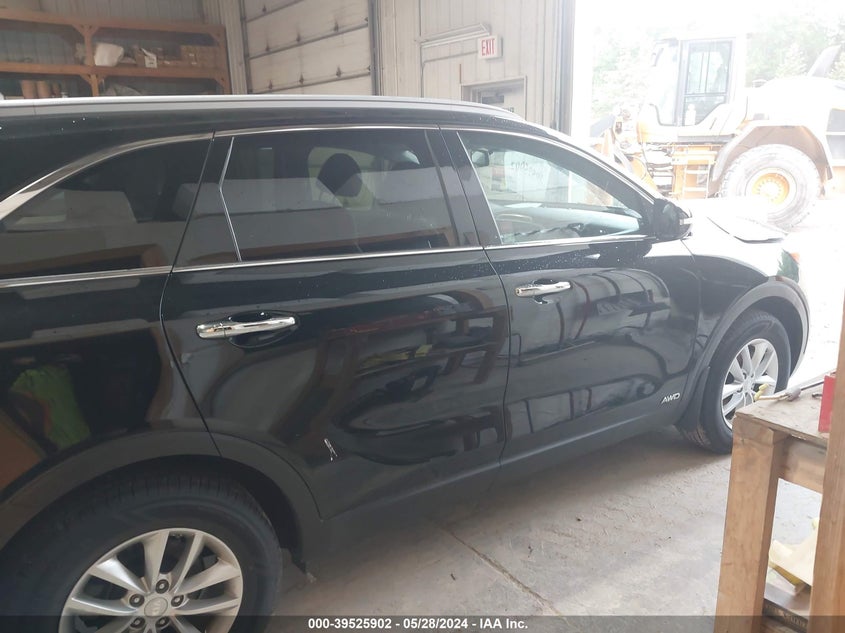 2018 Kia Sorento 2.4L Lx VIN: 5XYPGDA3XJG425280 Lot: 39525902