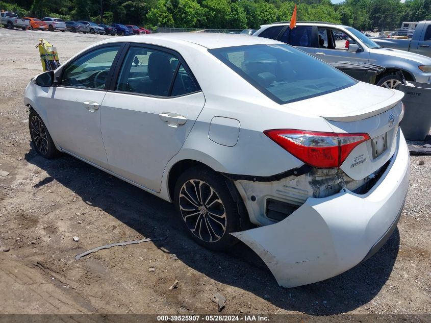 2015 Toyota Corolla S Plus VIN: 2T1BURHE1FC271178 Lot: 39525907