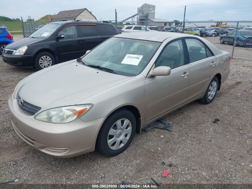 2003 Toyota Camry Le VIN: 4T1BE32K33U655580 Lot: 39525908