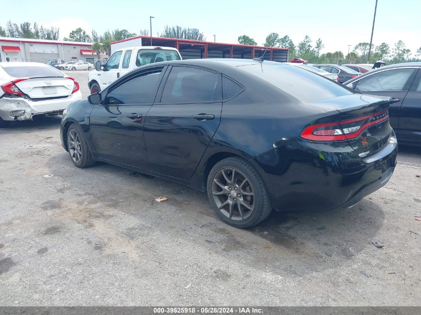 2013 Dodge Dart Sxt/Rallye VIN: 1C3CDFBA1DD317363 Lot: 39525918