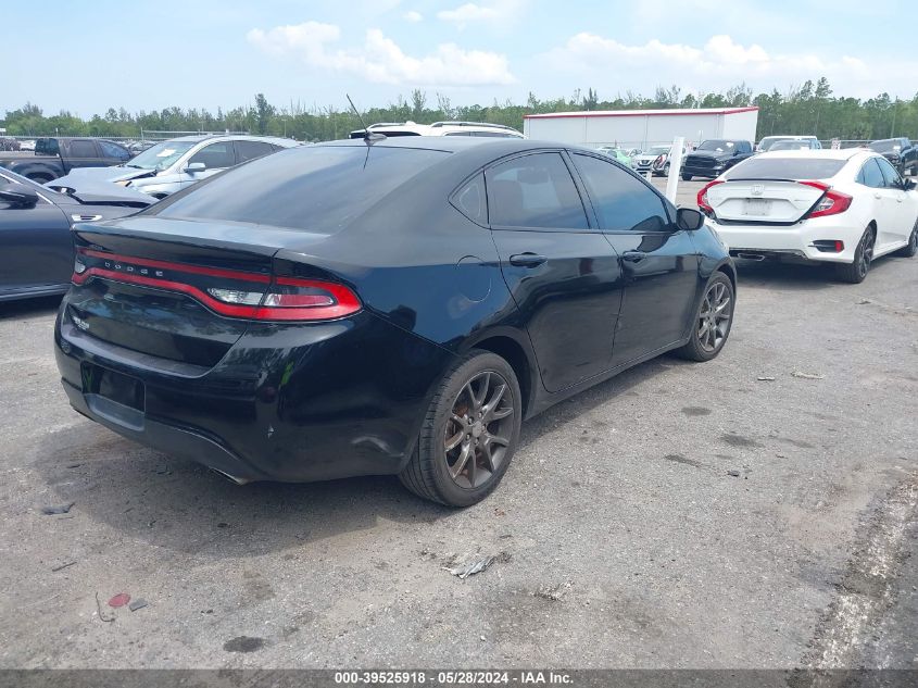 2013 Dodge Dart Sxt/Rallye VIN: 1C3CDFBA1DD317363 Lot: 39525918