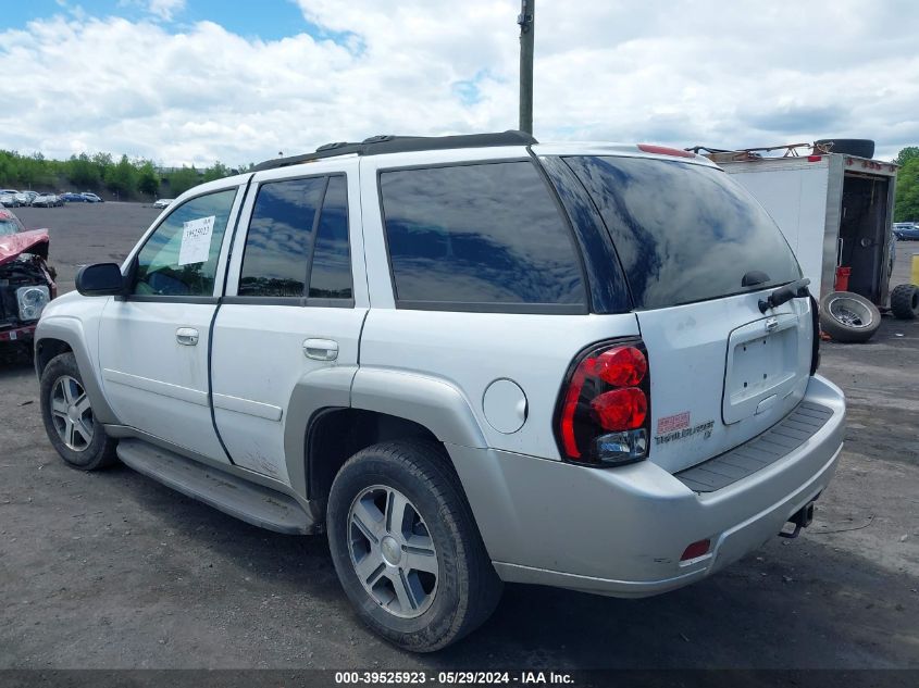 2007 Chevrolet Trailblazer Lt VIN: 1GNDT13S572302840 Lot: 39525923