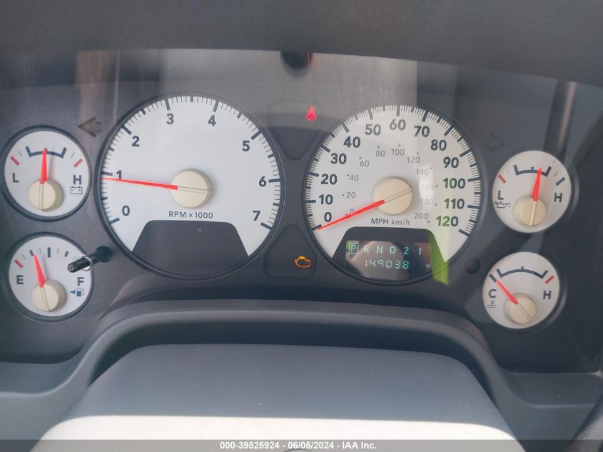 2007 Dodge Ram 1500 Slt VIN: 1D7HA18P57S179499 Lot: 39525924