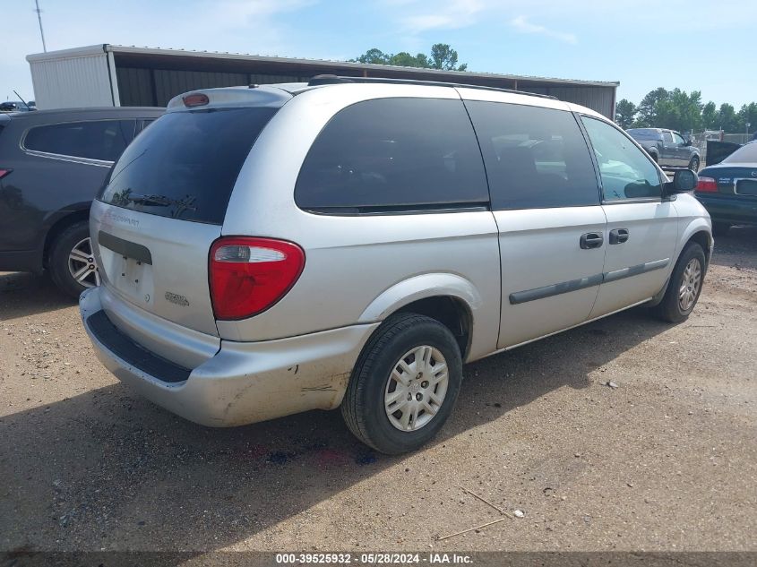 2005 Dodge Grand Caravan Se VIN: 1D4GP24R75B224573 Lot: 39525932