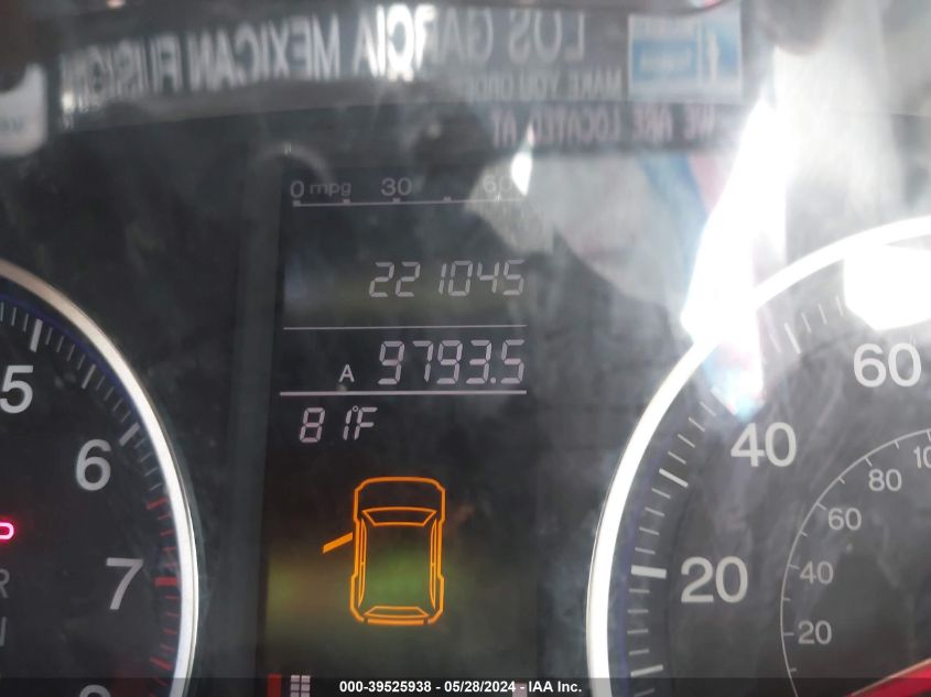 2007 Honda Cr-V Ex-L VIN: JHLRE48757C072809 Lot: 39525938