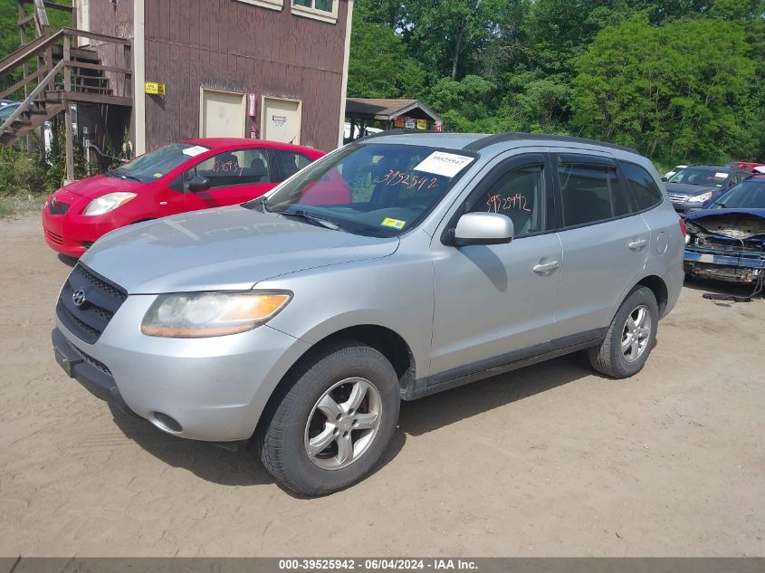 2008 Hyundai Santa Fe Gls VIN: 5NMSG13D88H227375 Lot: 39525942