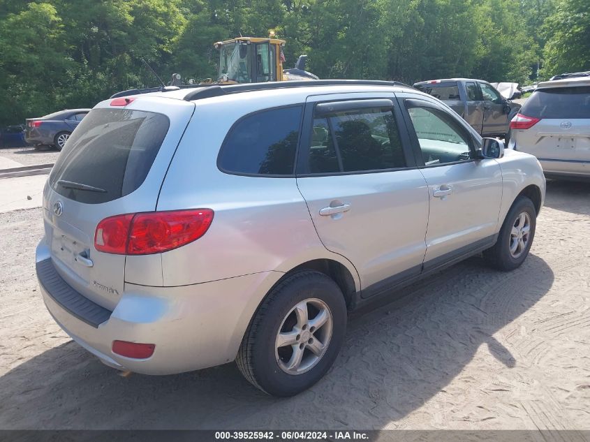 2008 Hyundai Santa Fe Gls VIN: 5NMSG13D88H227375 Lot: 39525942