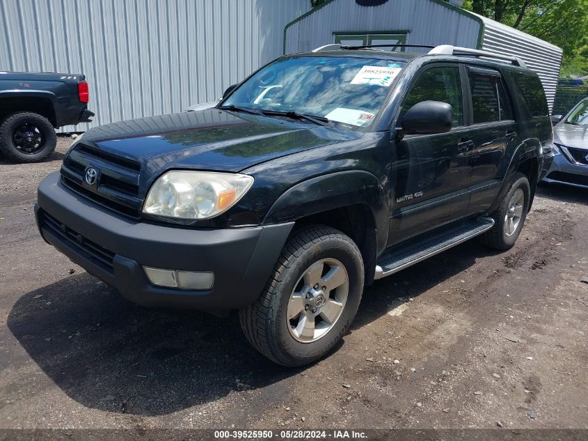 2004 Toyota 4Runner Limited V6 VIN: JTEBU17R940042496 Lot: 39525950