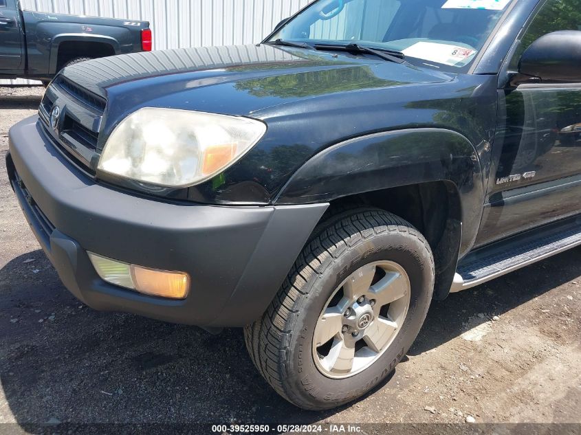 2004 Toyota 4Runner Limited V6 VIN: JTEBU17R940042496 Lot: 39525950