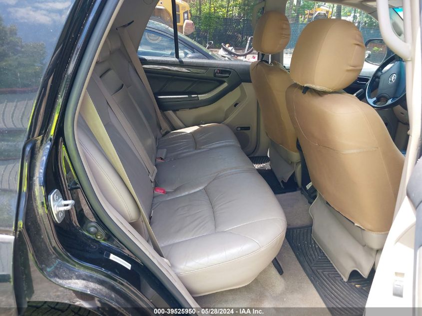 2004 Toyota 4Runner Limited V6 VIN: JTEBU17R940042496 Lot: 39525950