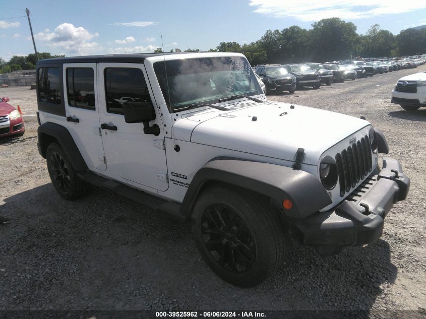 2017 Jeep Wrangler Unlimited Sport 4X4 VIN: 1C4BJWDG9HL554731 Lot: 39525962