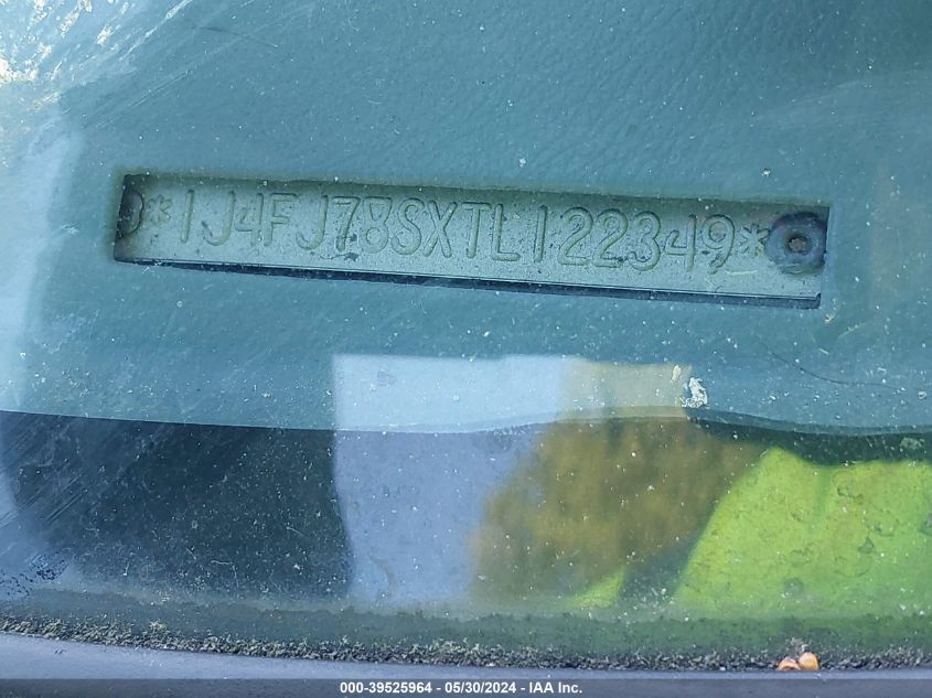 1996 Jeep Cherokee Country VIN: 1J4FJ78SXTL122349 Lot: 39525964