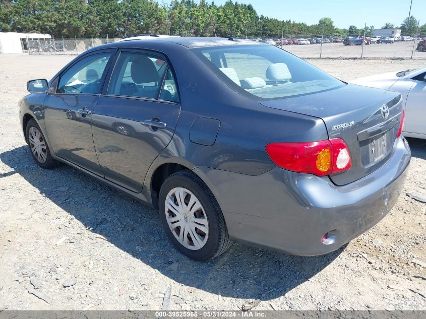 2009 Toyota Corolla Xle VIN: 2T1BU40E99C086024 Lot: 39525965