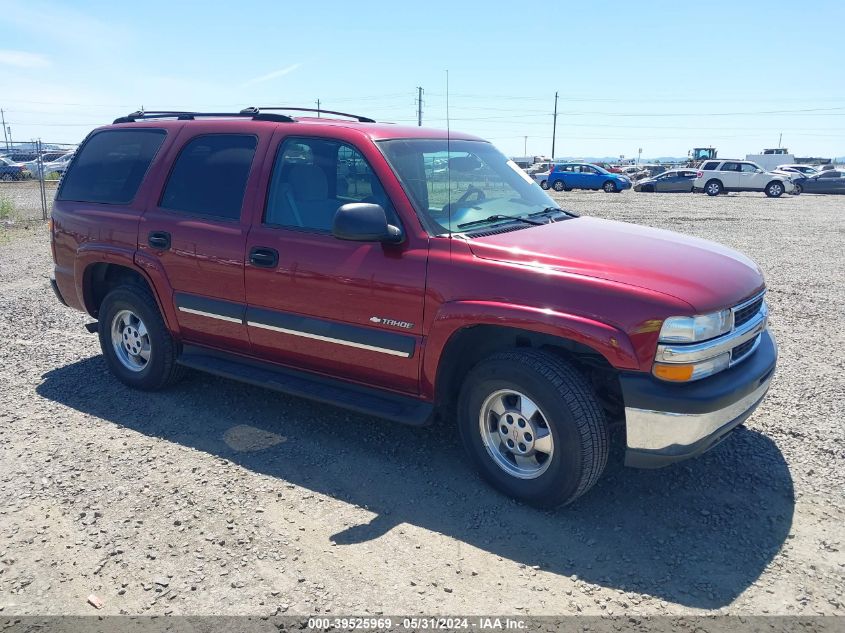 2003 Chevrolet Tahoe K1500 VIN: 1GNEK13T33J128220 Lot: 39525969