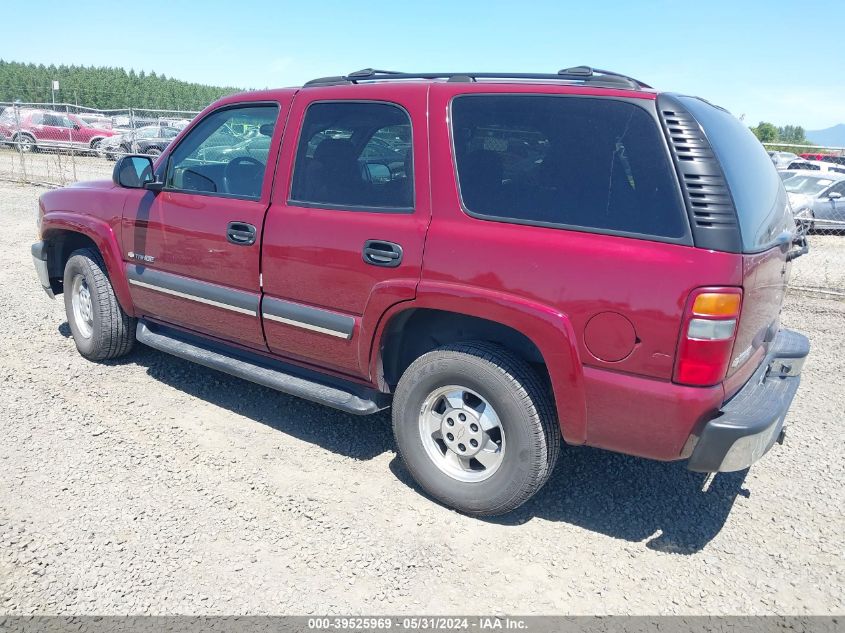 2003 Chevrolet Tahoe K1500 VIN: 1GNEK13T33J128220 Lot: 39525969