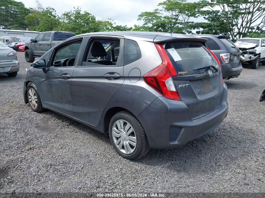 2017 Honda Fit Lx VIN: JHMGK5H53HS000515 Lot: 39525975