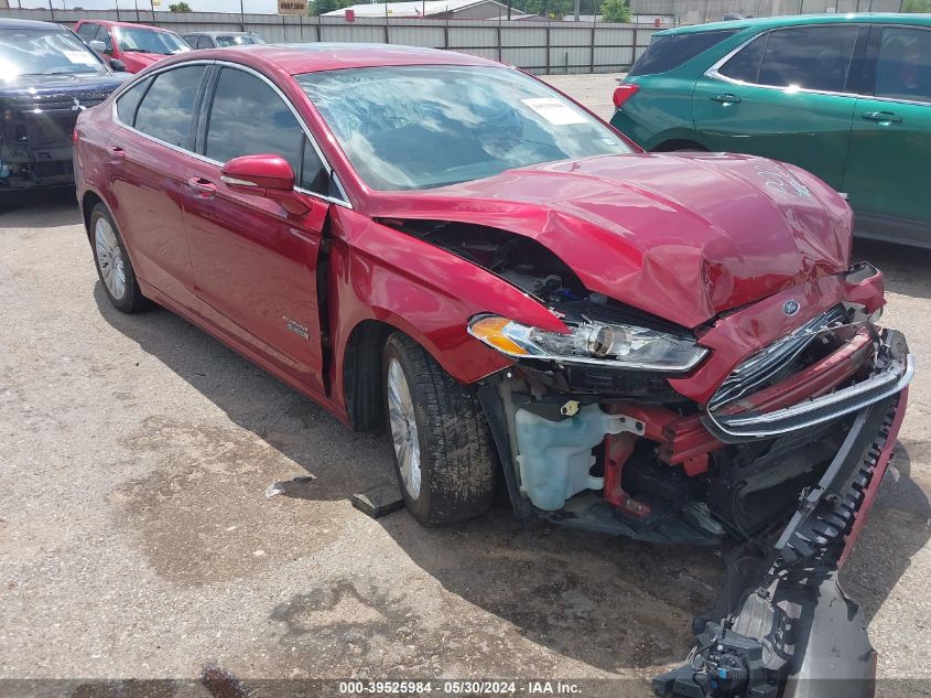 2016 FORD FUSION ENERGI SE PHEV - 3FA6P0PU7GR298383