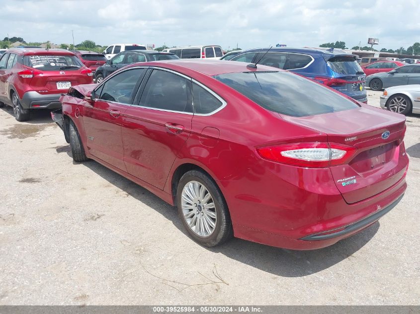 2016 FORD FUSION ENERGI SE PHEV - 3FA6P0PU7GR298383