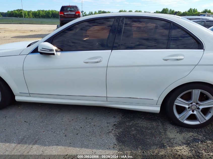 2011 Mercedes-Benz C 300 Luxury 4Matic/Sport 4Matic VIN: WDDGF8BB3BR154846 Lot: 39525986