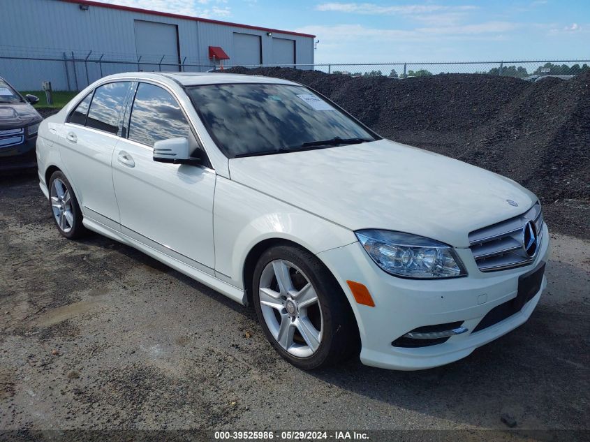 2011 Mercedes-Benz C 300 Luxury 4Matic/Sport 4Matic VIN: WDDGF8BB3BR154846 Lot: 39525986