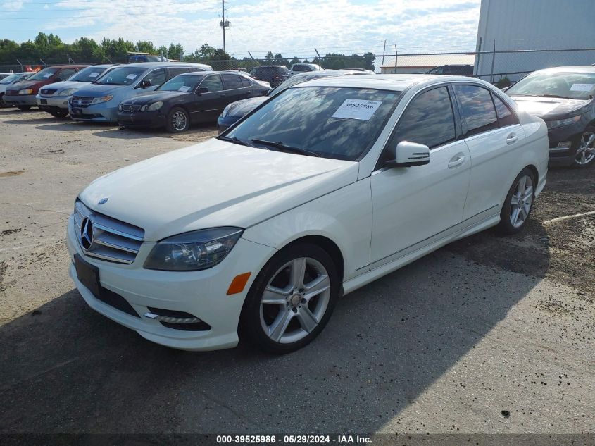 2011 Mercedes-Benz C 300 Luxury 4Matic/Sport 4Matic VIN: WDDGF8BB3BR154846 Lot: 39525986