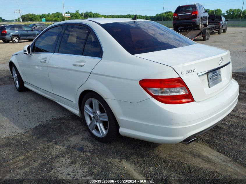 2011 Mercedes-Benz C 300 Luxury 4Matic/Sport 4Matic VIN: WDDGF8BB3BR154846 Lot: 39525986