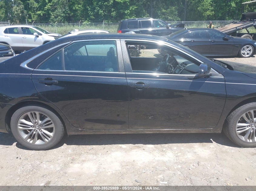 2016 Toyota Camry Se VIN: 4T1BF1FK7GU543513 Lot: 39525989