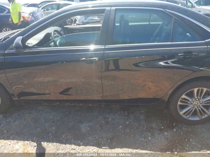 2016 Toyota Camry Se VIN: 4T1BF1FK7GU543513 Lot: 39525989