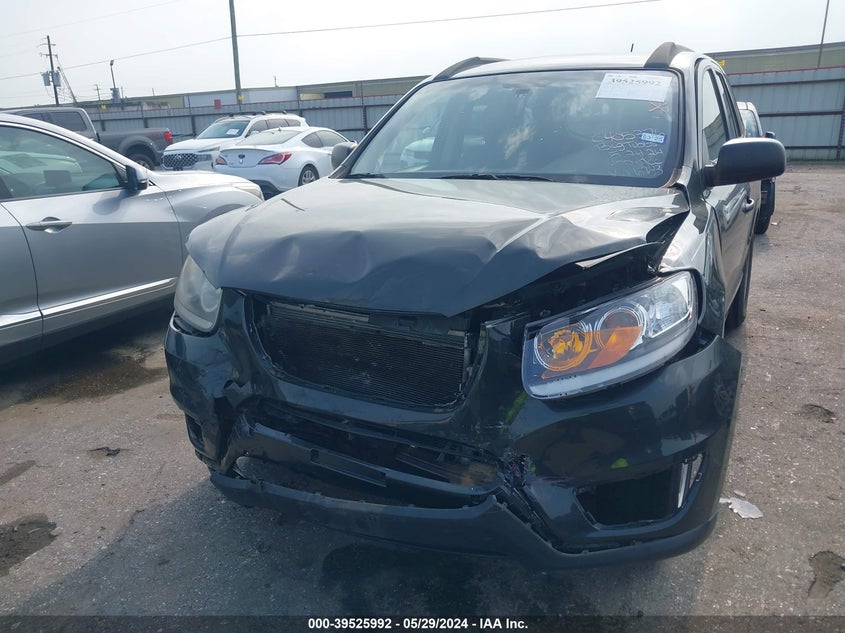 2012 Hyundai Santa Fe Gls V6 VIN: 5XYZG4AG0CG126783 Lot: 39525992