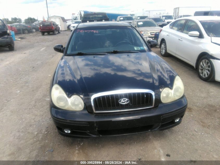 2003 Hyundai Sonata Base W/2.7L V6 VIN: KMHWF25H03A862972 Lot: 39525994