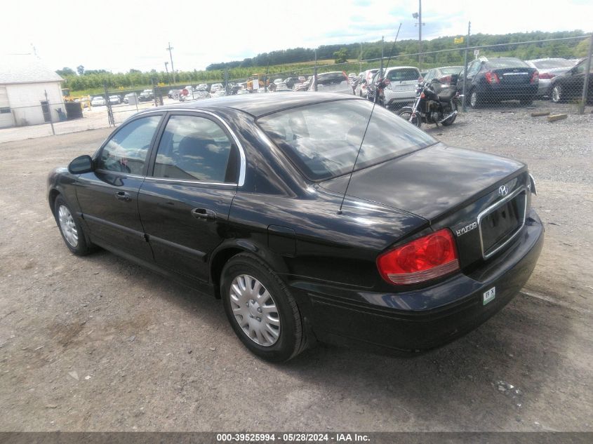 2003 Hyundai Sonata Base W/2.7L V6 VIN: KMHWF25H03A862972 Lot: 39525994