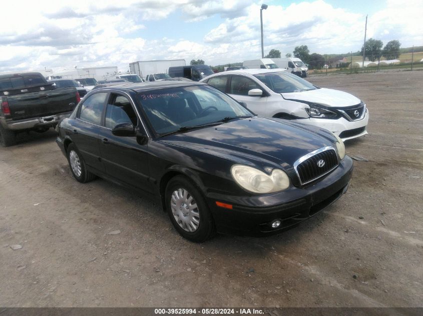 2003 Hyundai Sonata Base W/2.7L V6 VIN: KMHWF25H03A862972 Lot: 39525994