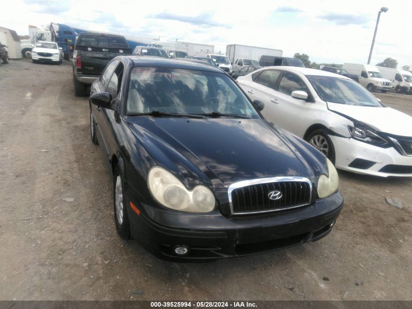 2003 Hyundai Sonata Base W/2.7L V6 VIN: KMHWF25H03A862972 Lot: 39525994