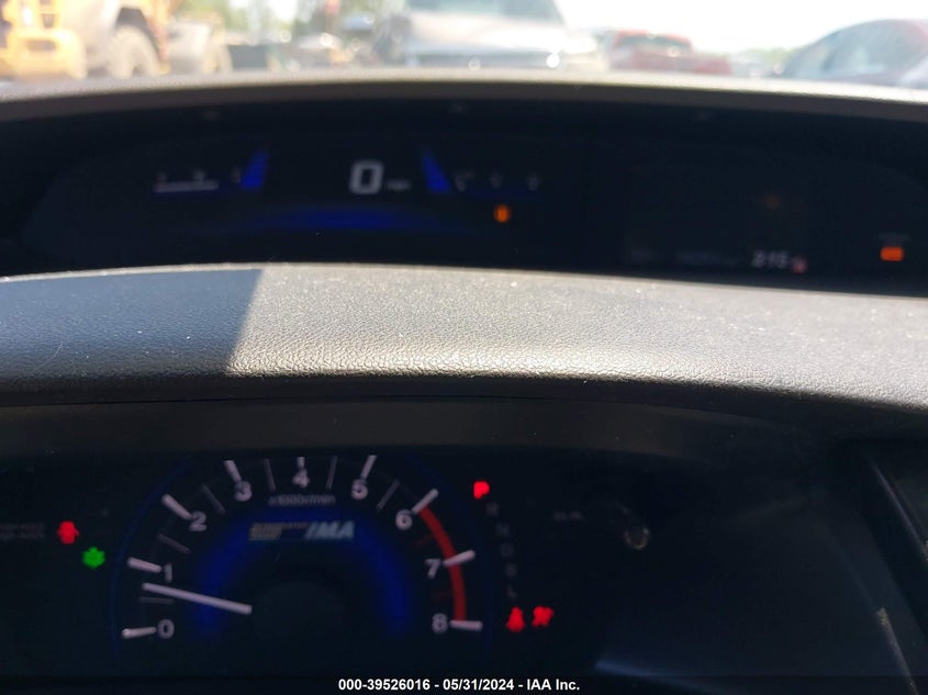 2013 Honda Civic Hybrid VIN: 19XFB4F23DE200033 Lot: 39526016