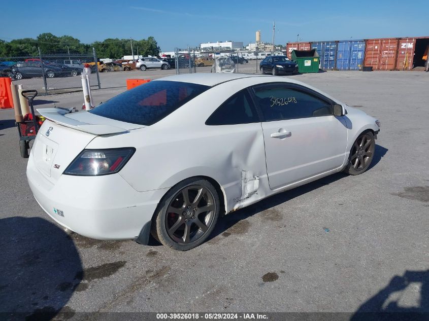 2008 Honda Civic Si VIN: 2HGFG21568H706507 Lot: 39526018