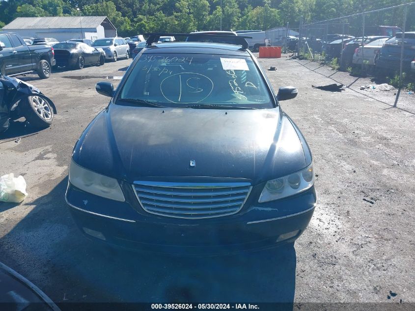 2006 Hyundai Azera Limited/Se VIN: KMHFC46F26A107019 Lot: 39526024