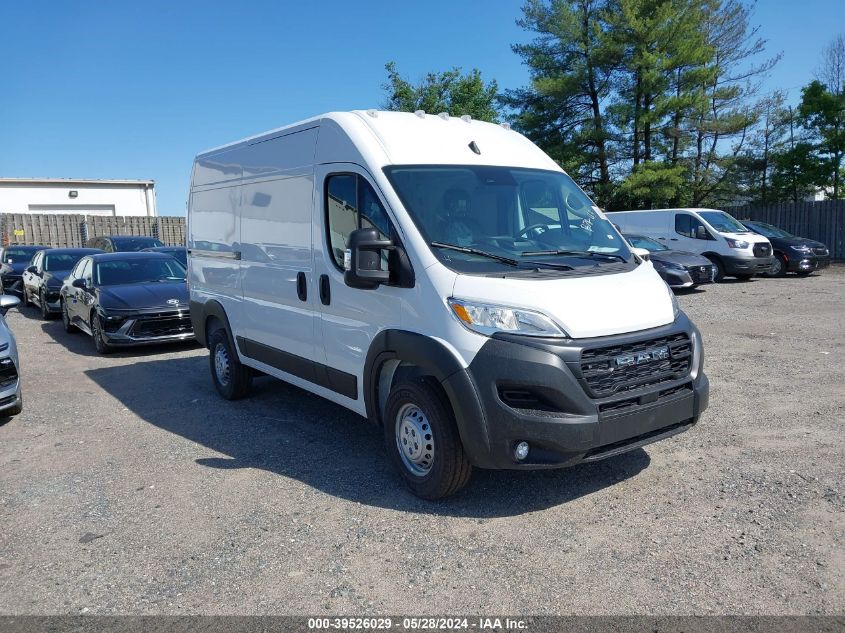 2024 Ram Promaster 2500 Tradesman High Roof 136 Wb W/Pass Seat VIN: 3C6LRVCG3RE146235 Lot: 39526029