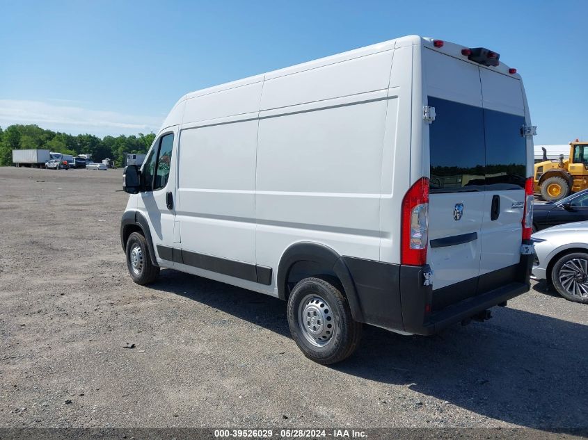 2024 Ram Promaster 2500 Tradesman High Roof 136 Wb W/Pass Seat VIN: 3C6LRVCG3RE146235 Lot: 39526029