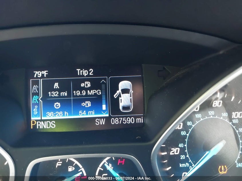 2013 Ford Escape Sel VIN: 1FMCU0H93DUD6406 Lot: 39526033