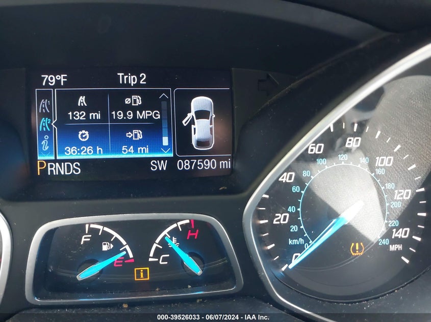 2013 Ford Escape Sel VIN: 1FMCU0H93DUD6406 Lot: 39526033